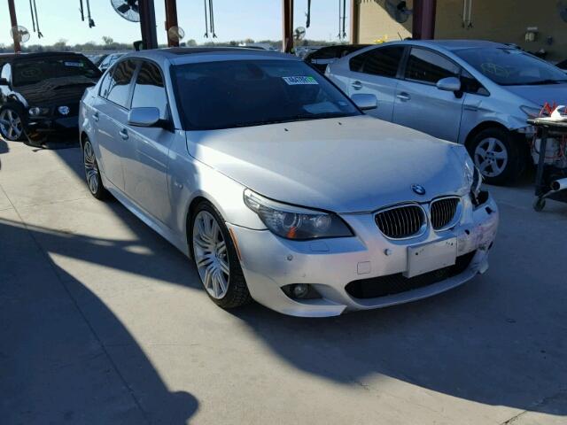 WBANW53558CT49087 - 2008 BMW 550 I SILVER photo 1