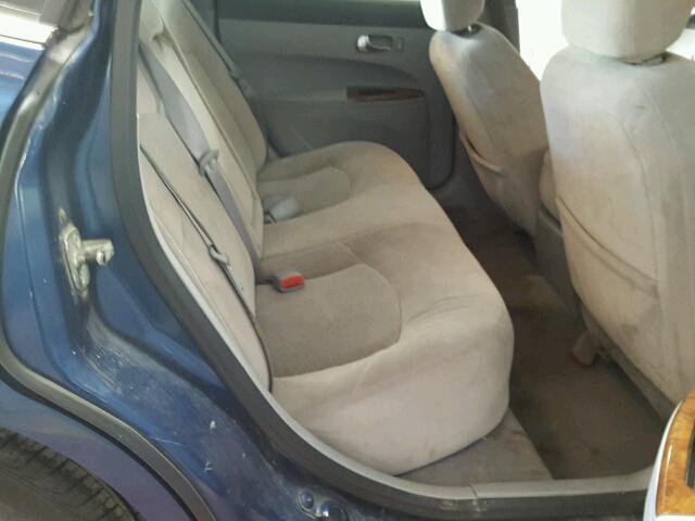 2G4WC582261129435 - 2006 BUICK LACROSSE C BLUE photo 6
