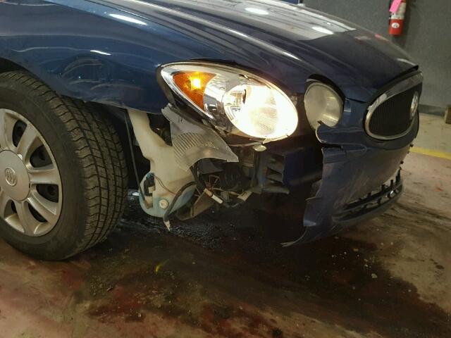 2G4WC582261129435 - 2006 BUICK LACROSSE C BLUE photo 9