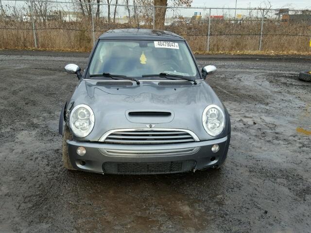 WMWRE33576TJ33229 - 2006 MINI COOPER S GRAY photo 9