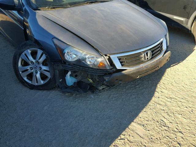 1HGCP26458A145914 - 2008 HONDA ACCORD LXP GRAY photo 9