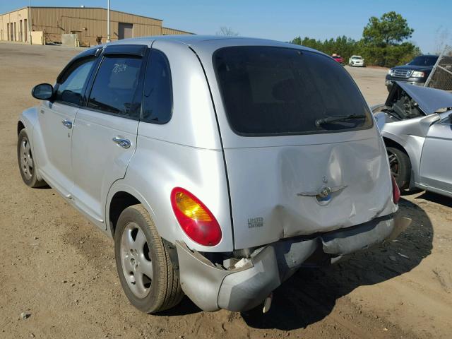 3C8FY4BB31T670038 - 2001 CHRYSLER PT CRUISER SILVER photo 3