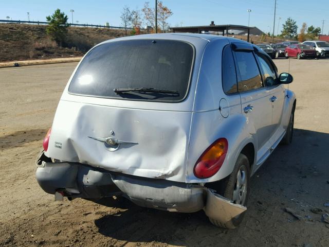 3C8FY4BB31T670038 - 2001 CHRYSLER PT CRUISER SILVER photo 4