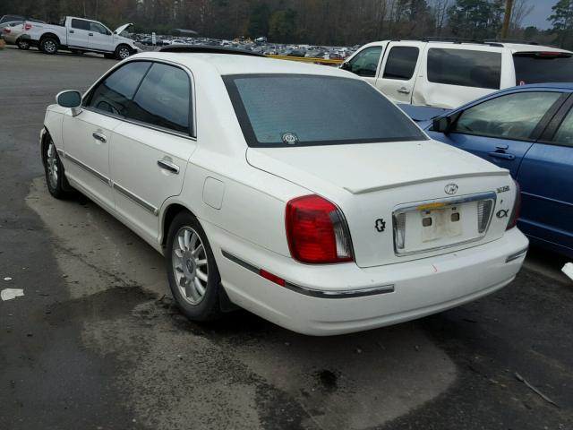 KMHFU45E75A419907 - 2005 HYUNDAI XG 350 WHITE photo 3