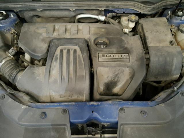 1G1AK55F467610050 - 2006 CHEVROLET COBALT LS BLUE photo 7