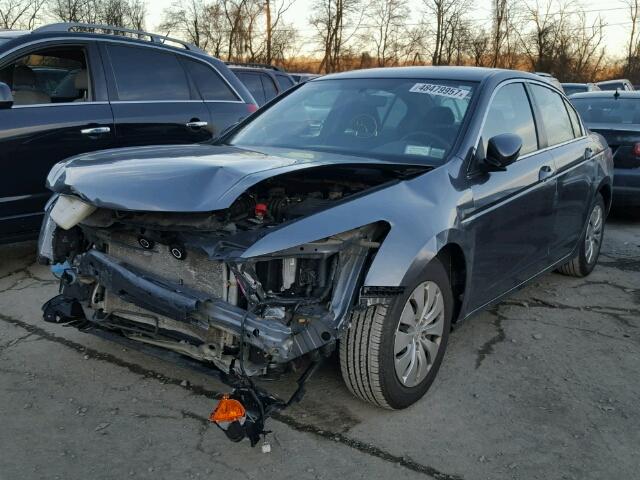 1HGCP26339A131938 - 2009 HONDA ACCORD LX GRAY photo 2