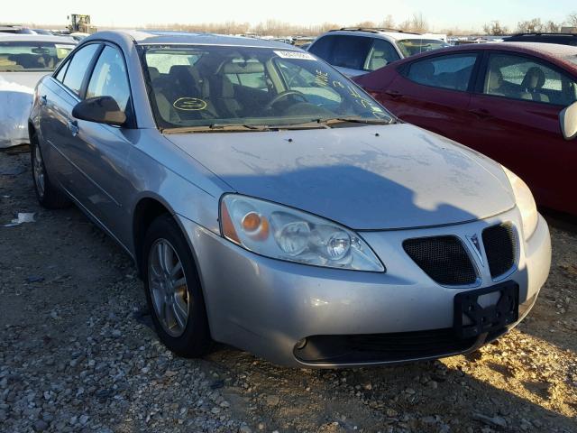 1G2ZG558164117963 - 2006 PONTIAC G6 SE1 SILVER photo 1