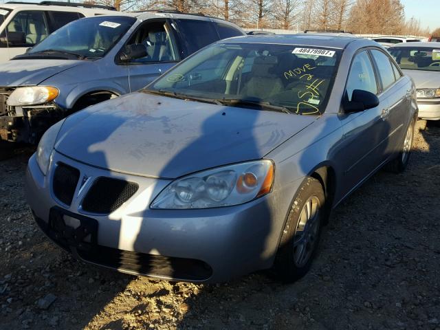 1G2ZG558164117963 - 2006 PONTIAC G6 SE1 SILVER photo 2