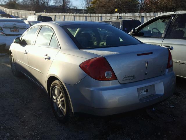 1G2ZG558164117963 - 2006 PONTIAC G6 SE1 SILVER photo 3