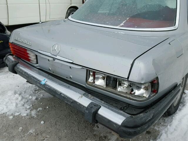 10702412012984 - 1976 MERCEDES-BENZ BENZ SILVER photo 9