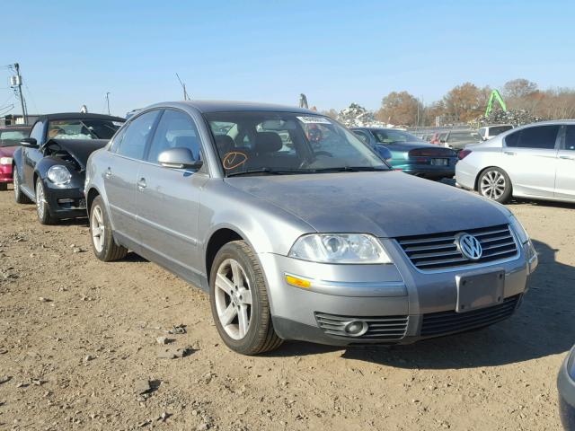 WVWRH63B24P158465 - 2004 VOLKSWAGEN PASSAT GLX GRAY photo 1