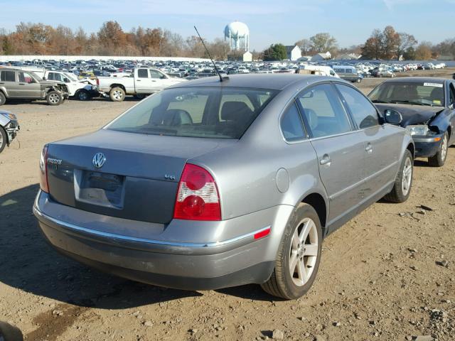 WVWRH63B24P158465 - 2004 VOLKSWAGEN PASSAT GLX GRAY photo 4