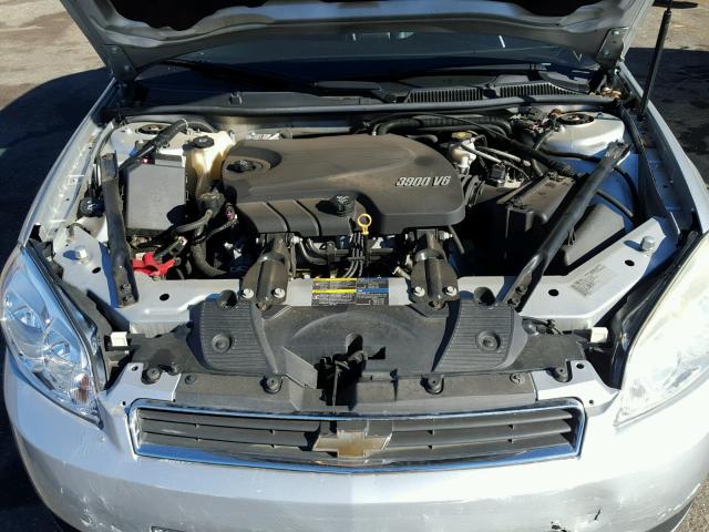 2G1WC5EM6A1250254 - 2010 CHEVROLET IMPALA LTZ SILVER photo 7