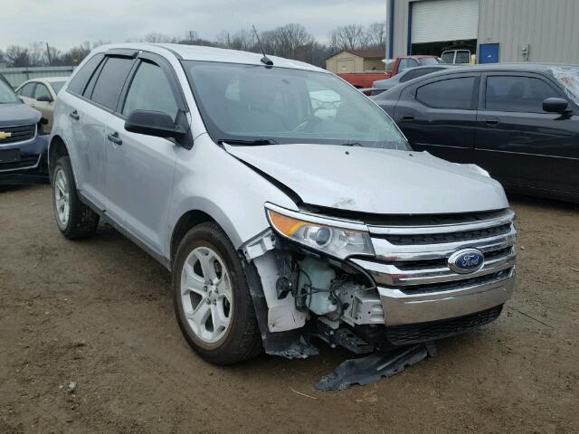 2FMDK4GC3DBE11895 - 2013 FORD EDGE SE SILVER photo 1