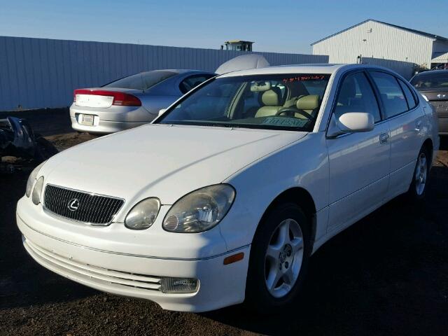 JT8BD68S8X0063006 - 1999 LEXUS GS 300 WHITE photo 2