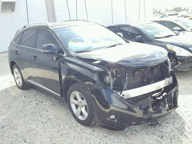 2T2BK1BA9BC113125 - 2011 LEXUS RX 350 BLACK photo 1