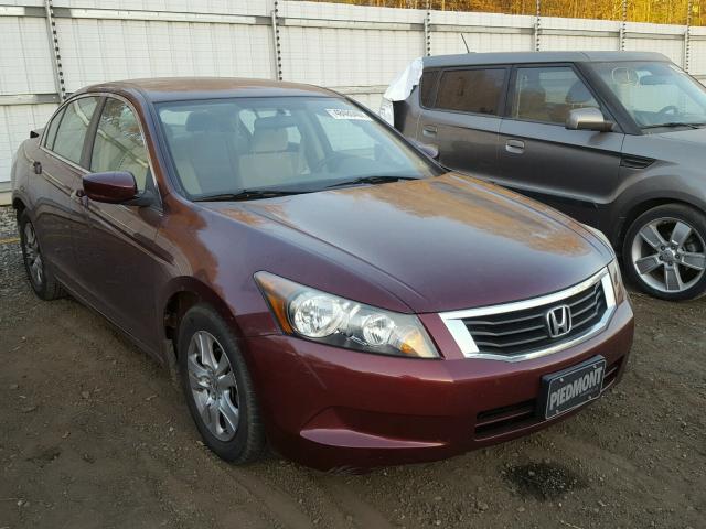 1HGCP26439A139465 - 2009 HONDA ACCORD LXP BURGUNDY photo 1