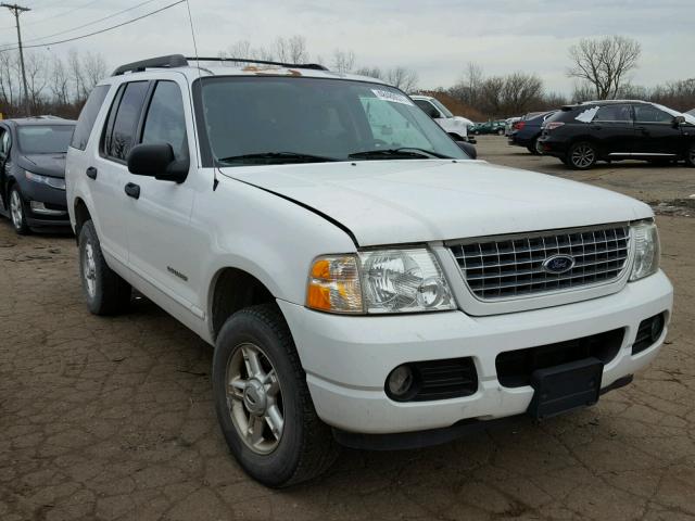 1FMZU63E95UB19621 - 2005 FORD EXPLORER X WHITE photo 1