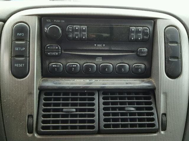 1FMZU63E95UB19621 - 2005 FORD EXPLORER X WHITE photo 9