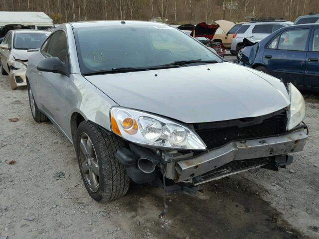 1G2ZH18N474229908 - 2007 PONTIAC G6 GT SILVER photo 1