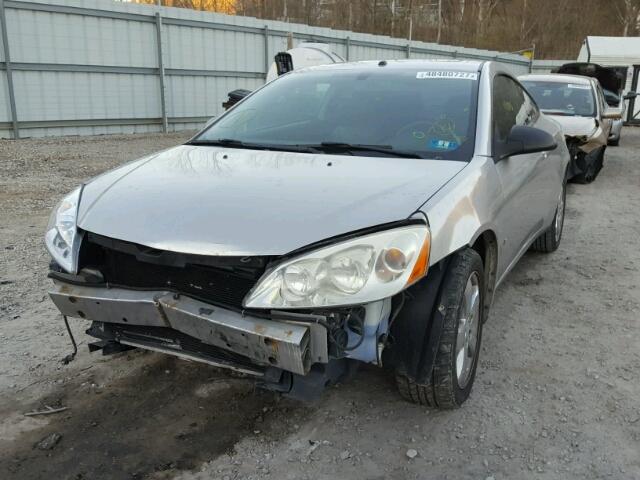 1G2ZH18N474229908 - 2007 PONTIAC G6 GT SILVER photo 2