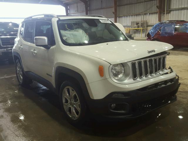 ZACCJADB1HPE52105 - 2017 JEEP RENEGADE L WHITE photo 1