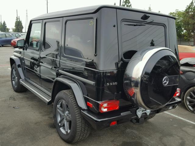 WDCYC3KH2JX288900 - 2018 MERCEDES-BENZ G 550 BLACK photo 3