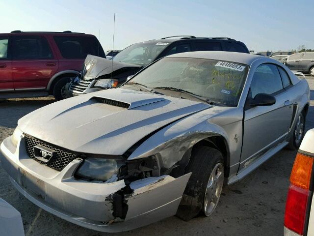 1FAFP40443F356376 - 2003 FORD MUSTANG GRAY photo 2