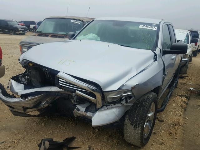 1C6RR7GT1GS221831 - 2016 RAM 1500 SLT ვერცხლისფერი ფოტო 2