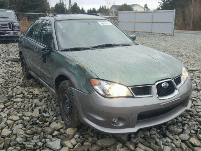 JF1GG68696G814322 - 2006 SUBARU IMPREZA OU GREEN photo 1