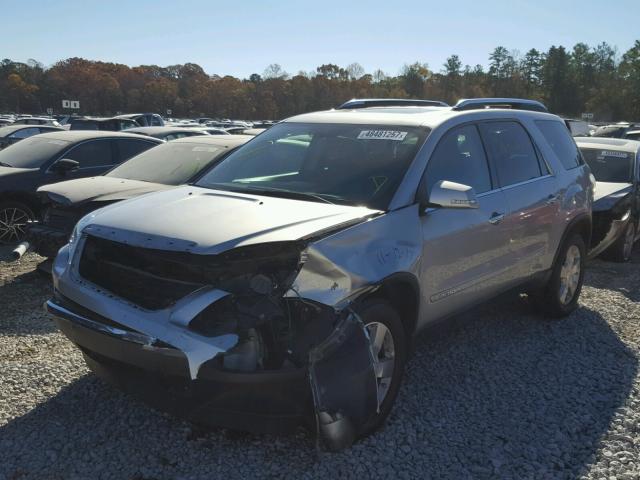 1GKER33718J270953 - 2008 GMC ACADIA SLT SILVER photo 2