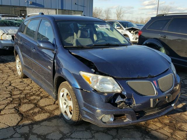 5Y2SL65886Z457452 - 2006 PONTIAC VIBE BLUE photo 1