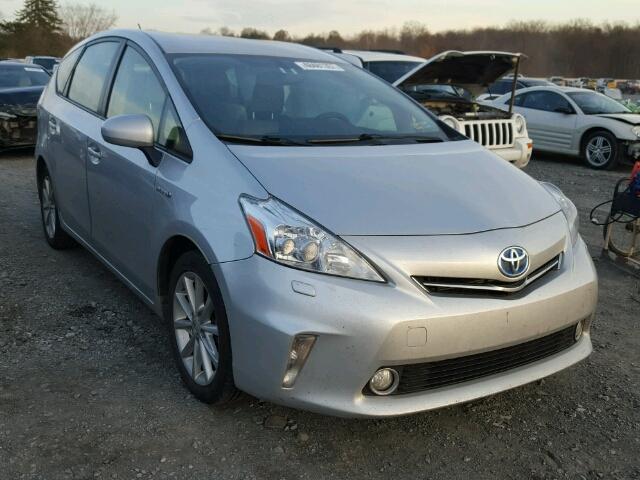 JTDZN3EU7C3108737 - 2012 TOYOTA PRIUS V SILVER photo 1