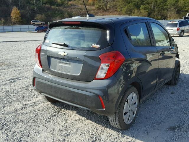 KL8CA6SA0HC815742 - 2017 CHEVROLET SPARK LS CHARCOAL photo 4