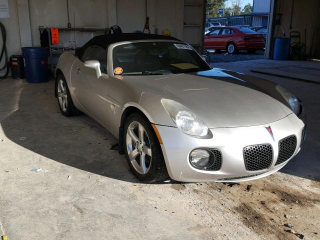 1G2MG35X68Y101288 - 2008 PONTIAC SOLSTICE G SILVER photo 1