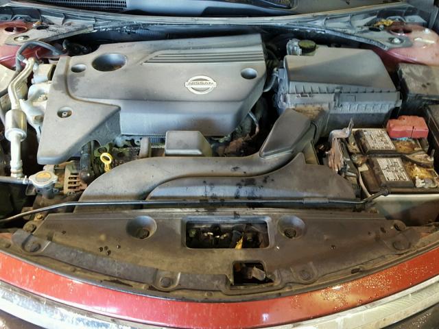 1N4AL3AP2DN540053 - 2013 NISSAN ALTIMA 2.5 RED photo 7