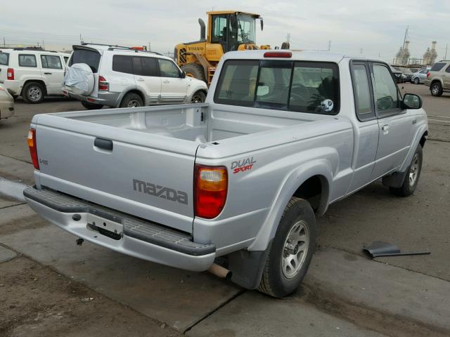 4F4YR16V73TM09091 - 2003 MAZDA B3000 CAB SILVER photo 4