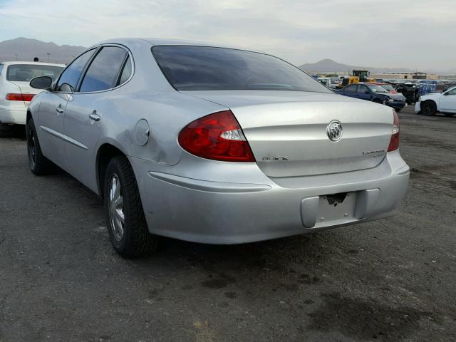 2G4WD532851206022 - 2005 BUICK LACROSSE C SILVER photo 3