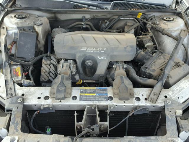 2G4WD532851206022 - 2005 BUICK LACROSSE C SILVER photo 7