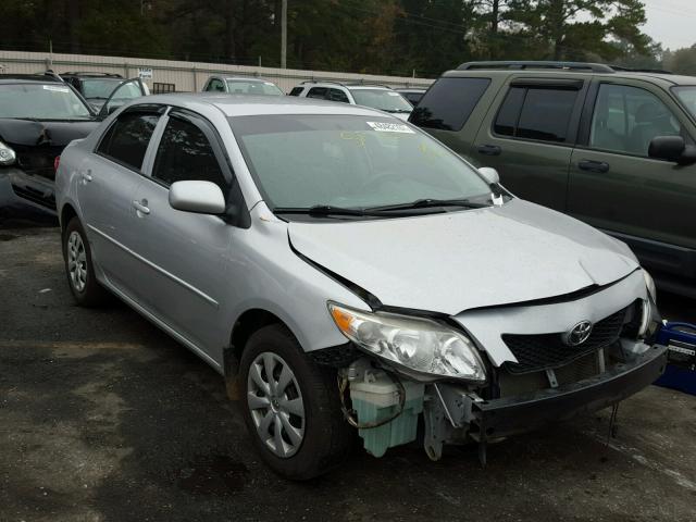 2T1BU4EE8AC522858 - 2010 TOYOTA COROLLA BA SILVER photo 1