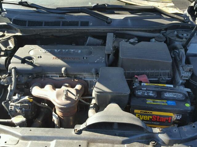 4T1BE46K38U208609 - 2008 TOYOTA CAMRY CE GRAY photo 7