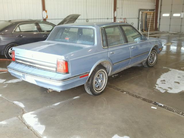 2G3AJ5135J9365384 - 1988 OLDSMOBILE CUTLASS CI BLUE photo 4