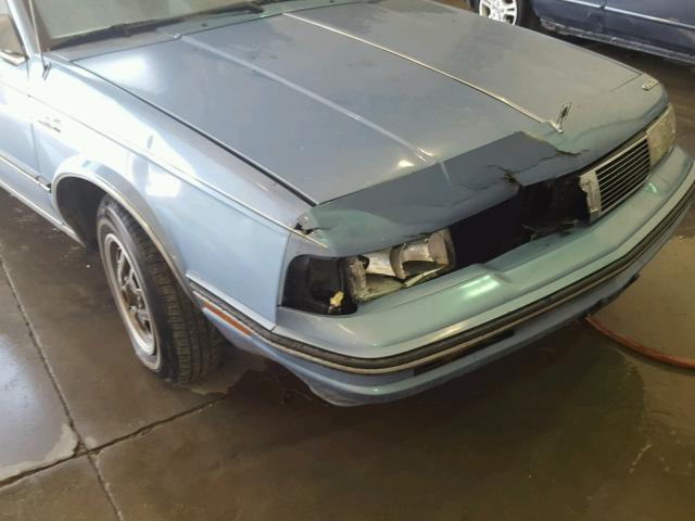2G3AJ5135J9365384 - 1988 OLDSMOBILE CUTLASS CI ლურჯი ფოტო 9