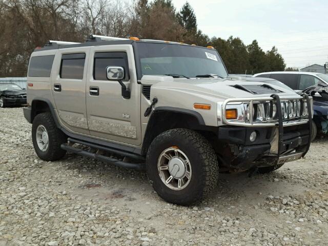 5GRGN23U23H146947 - 2003 HUMMER H2 BEIGE photo 1