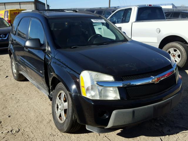 2CNDL23F856025856 - 2005 CHEVROLET EQUINOX LS BLACK photo 1