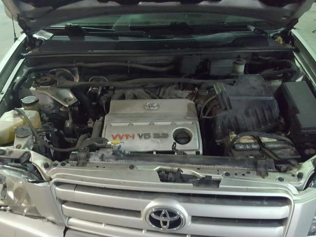 JTEEP21A260162902 - 2006 TOYOTA HIGHLANDER SILVER photo 7