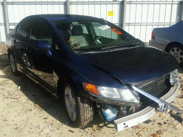 1HGFA16886L026686 - 2006 HONDA CIVIC EX BLUE photo 1