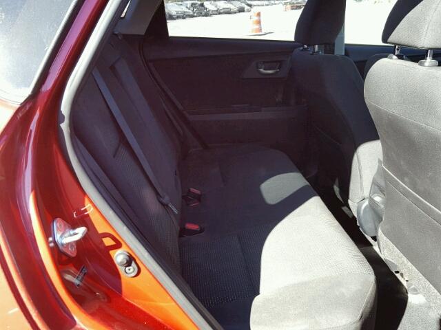 JTNKARJE3GJ503557 - 2016 TOYOTA SCION IM RED photo 6