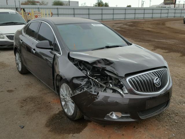 1G4PP5SK7E4127166 - 2014 BUICK VERANO BLACK photo 1