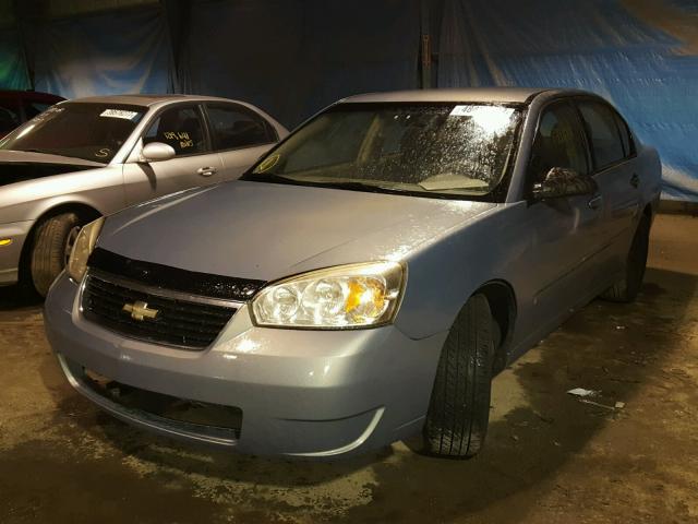 1G1ZT58N78F117023 - 2008 CHEVROLET MALIBU LT BLUE photo 2